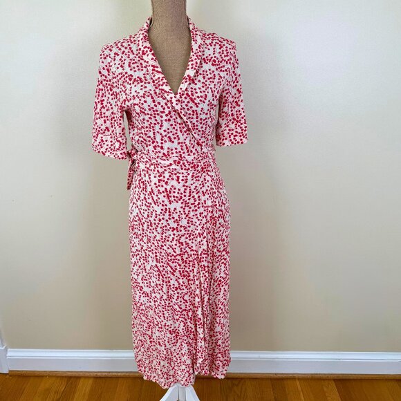 Ganni Wrap Dress - Size 38/US 6 - Picture 1 of 7